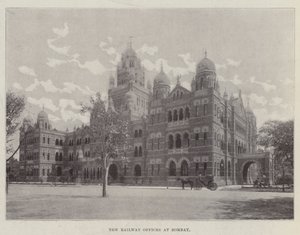 Nouveaux bureaux ferroviaires à Bombay