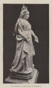 Nouvelle statue de la reine à Brighton