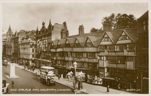 Ancien Staple Inn, Holborn, Londres