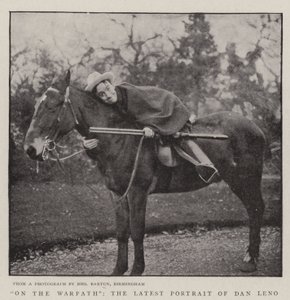 Sur le sentier de la guerre, le dernier portrait de Dan Leno - English Photographer