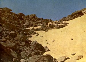 Sur le plateau du Sahara, Égypte