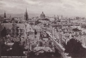 Oxford depuis la tour de Magdalen