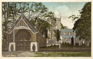 Église de Penwortham et portes de lych