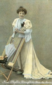Phyllis Broughton, actrice anglaise