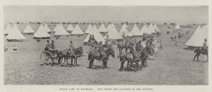 Camp de police à Mafeking