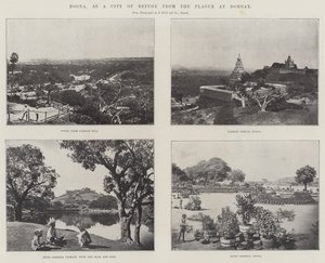 Poona, en tant que ville refuge de la peste à Bombay