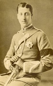 Portrait du prince Albert Victor de Galles - English Photographer