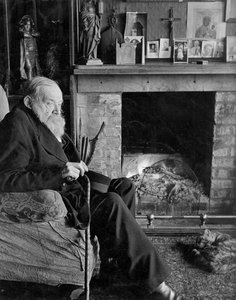 Portrait de Hilaire Belloc, chez lui, Kings Land, Shipley, West Sussex