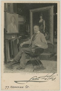 Portrait de Luke Fildes