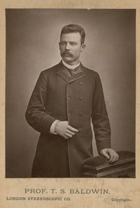 Portrait du professeur Thomas Scott Baldwin - English Photographer