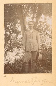 Portrait de Richard Meinertzhagen par Bailey, dans les photographies indiennes de F.M. Bailey 1900-03 - English Photographer
