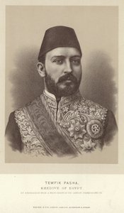 Portrait de Tewfik Pacha, Khédive d