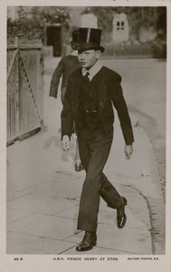 SAR le Prince Henry à Eton - English Photographer