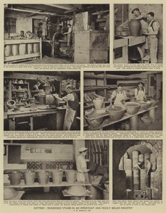 Poterie, étapes progressives dans une industrie importante et hautement qualifiée