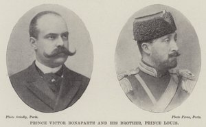 Prince Victor Bonaparte et son frère, Prince Louis - English Photographer