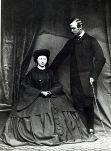 Princesse Alice et Prince Ludwig de Hesse, 1860