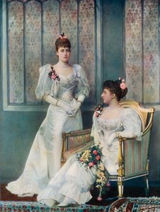 Princesse Victoria de Galles et Princesse Charles de Danemark - English Photographer