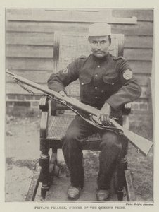 Le soldat Priaulx, vainqueur du prix de la reine - English Photographer