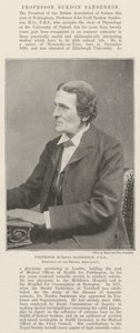 Professeur Burdon Sanderson, FRS, président de l