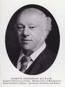 Hommes éminents de Londres : Alberto Randegger