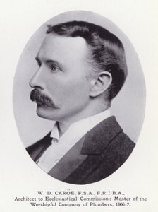 Hommes éminents de Londres : W D Caroe (photo n/b) - English Photographer