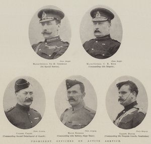 Officiers éminents en service actif - English Photographer