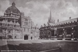 Cour de Brasenose College, Oxford - English Photographer
