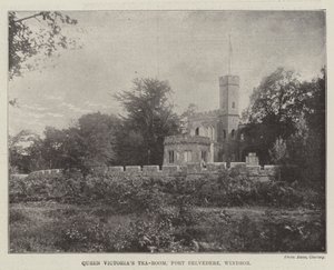 La salle de thé de la reine Victoria, Fort Belvedere, Windsor - English Photographer