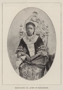 Ranavalona III, reine de Madagascar - English Photographer