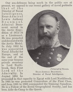 Contre-amiral Beaumont, directeur du renseignement naval - English Photographer