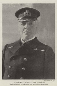 Contre-amiral Lord Charles Beresford, nommé second commandant de l