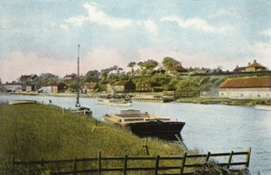 Reedham, depuis le pont ferroviaire