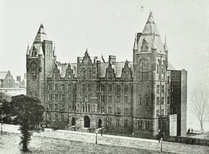 Royal College of Music: extérieur, 1894 - English Photographer