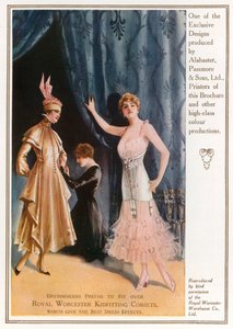 Publicité pour les corsets Royal Worcester Kidfitting - English Photographer