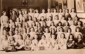 Écoliers, Norfolk, début du 20e siècle - English Photographer