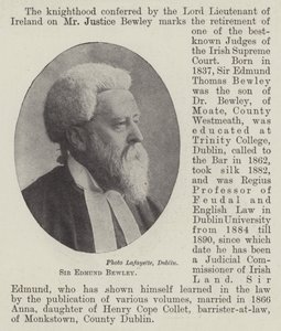 Sir Edmund Bewley - English Photographer
