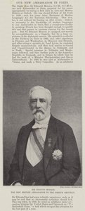 Sir Edmund Monson, le nouvel ambassadeur britannique auprès de la République française