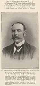 Sir H Mortimer Durand, KCIE, envoyé britannique en Inde à Kaboul - English Photographer