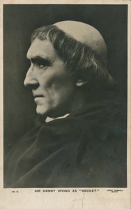 Sir Henry Irving en Becket - English Photographer