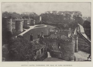 Château de Skipton, Yorkshire, résidence de Lord Hothfield - English Photographer