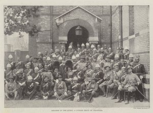 Soldats de la Reine, un groupe de jubilé de coloniaux