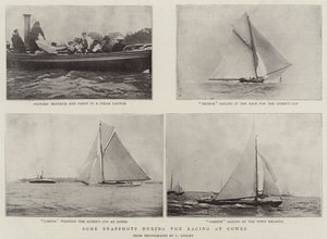Quelques Instantanés pendant les Courses à Cowes