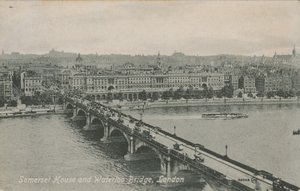 Somerset House et Waterloo Bridge, Londres