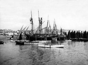 Port de St Ives, vers 1880-99