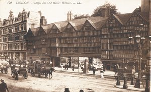 Staple Inn Vieilles Maisons à Holborn - English Photographer