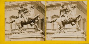Statue du général Sir James Outram, pour Calcutta, maintenant à Waterloo Place, par J H Foley, RA