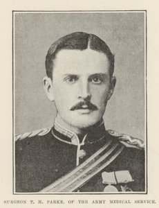 Chirurgien T H Parke, du service médical de l