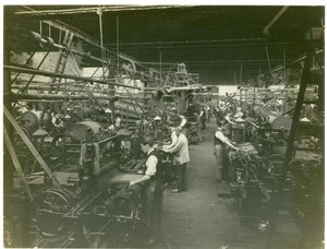 Tissage de tapisserie, usine Hughes n°2