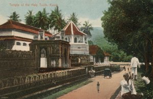 Temple de la Dent Sacrée, Kandy, Ceylan