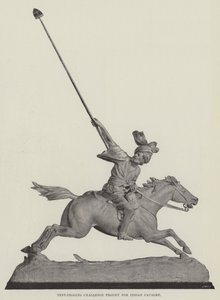 Trophée de défi de tent-pegging pour la cavalerie indienne - English Photographer